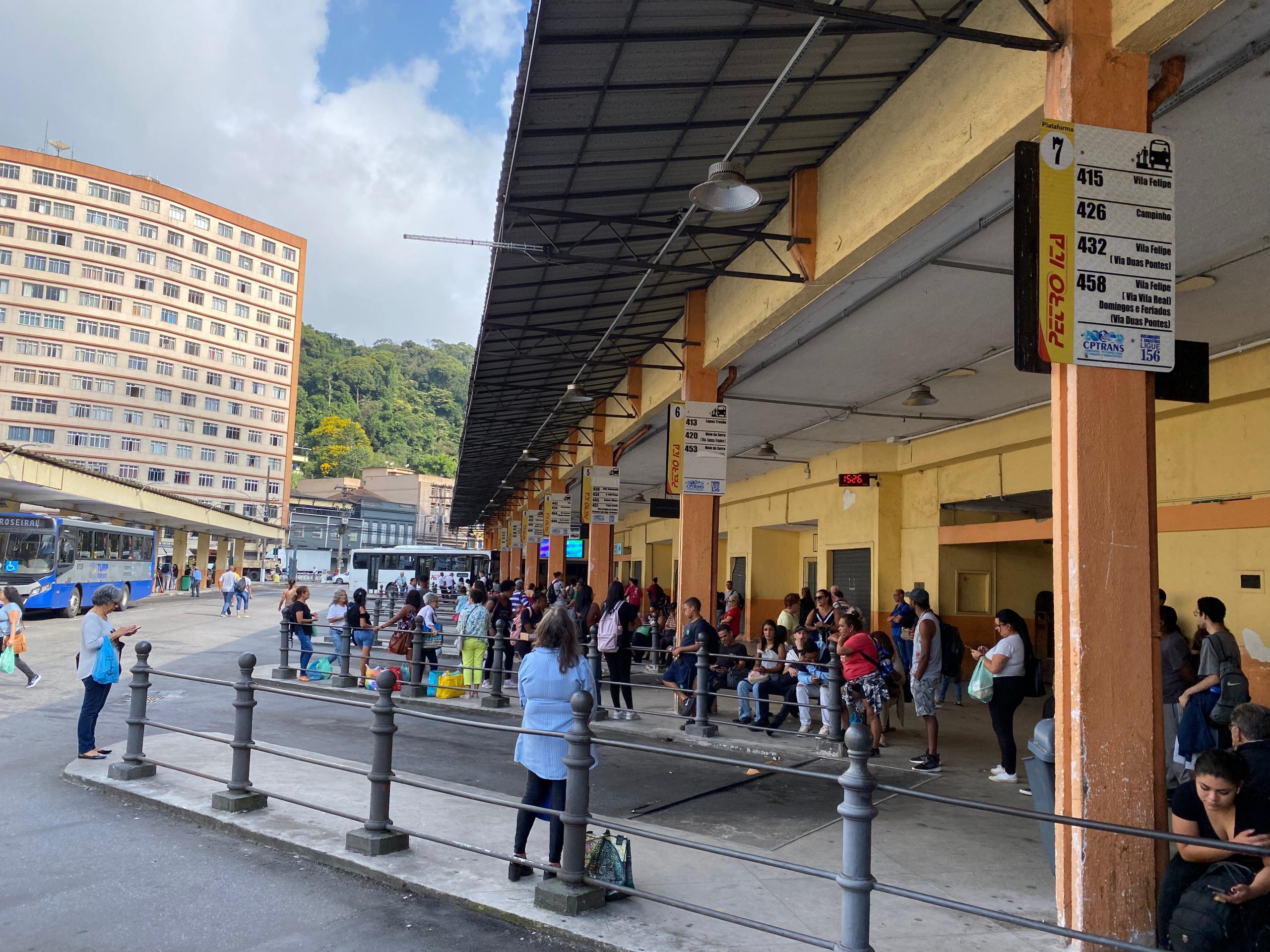 CPTrans divulga novo horário de funcionamento do Terminal Rodoviário do Centro de Petrópolis