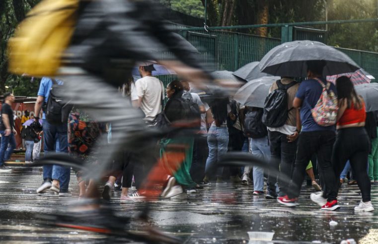 Frente fria potencializa efeitos de massa quente e úmida do Sudeste