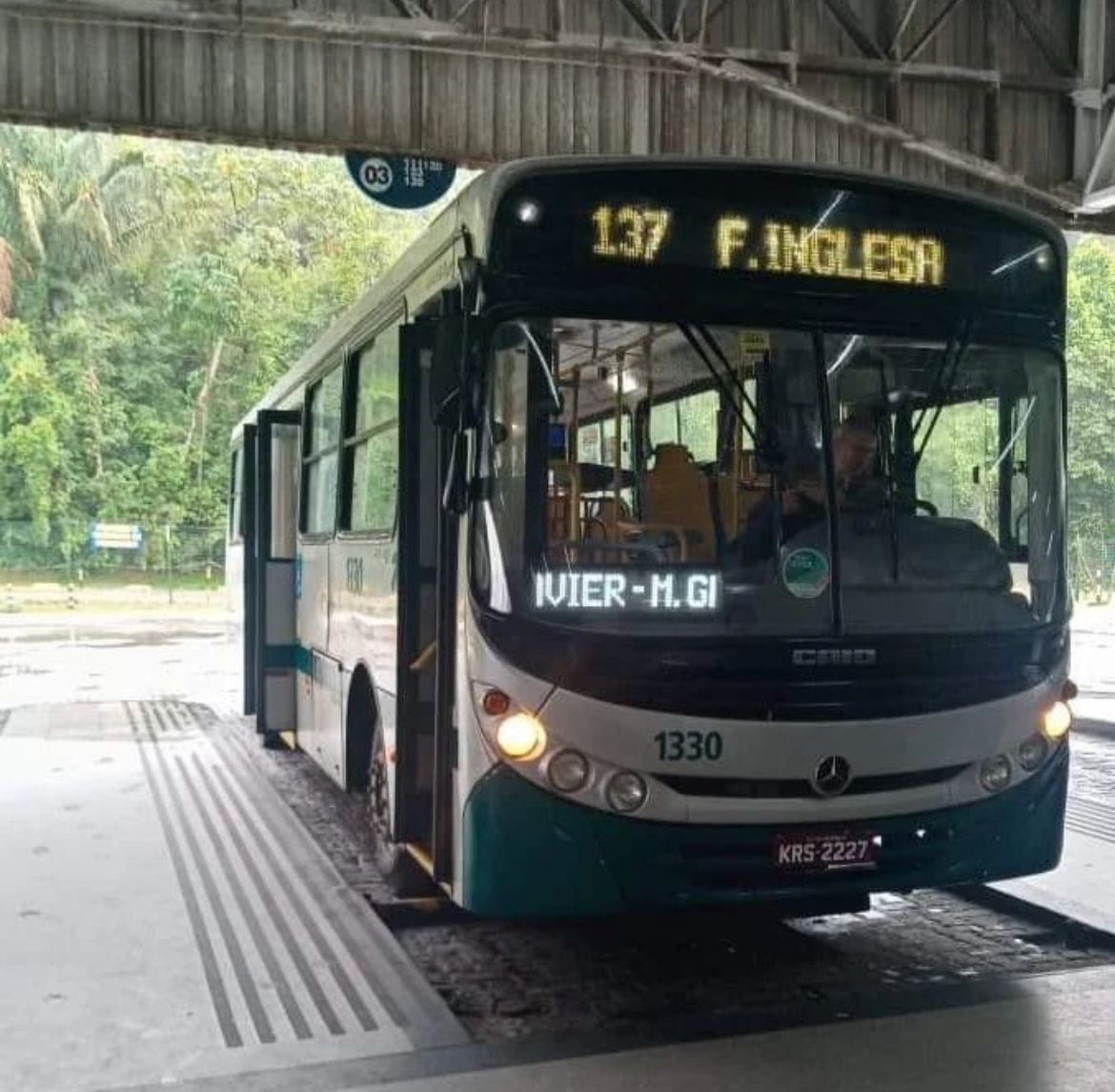 Linha Fazenda Inglesa opera com rota alternativa devido a deslizamento de terra em Petrópolis