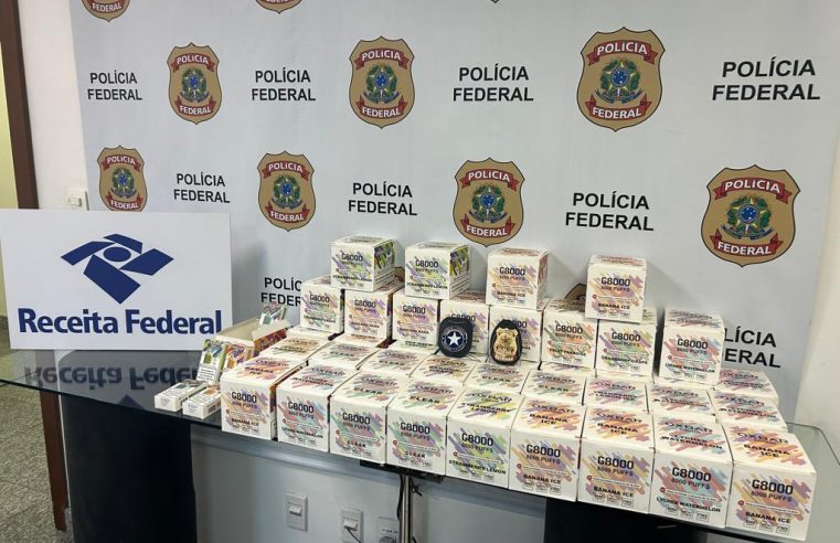 Mulher é presa com 400 cigarros eletrônicos no Aeroporto do Galeão