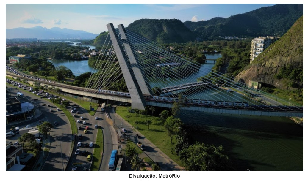 Passageiros do MetrôRio evitaram a emissão de 60 mil toneladas de CO₂ no último ano