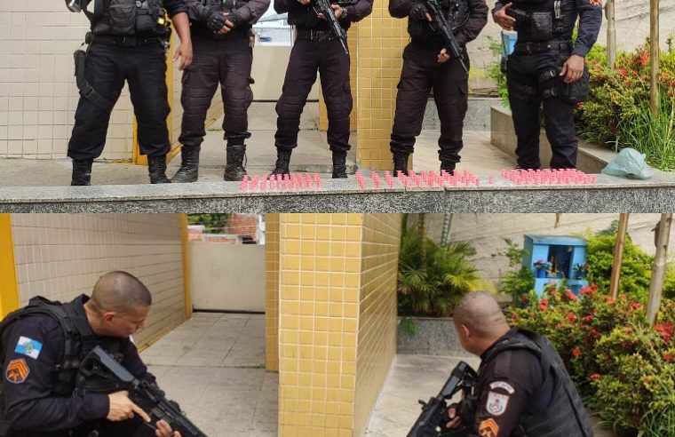 PM apreende drogas em Três Rios