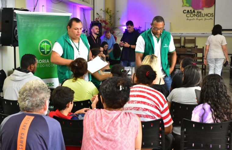 Receita Federal leva serviços de CPF para ação social que ampara vítimas das chuvas em Petrópolis/RJ