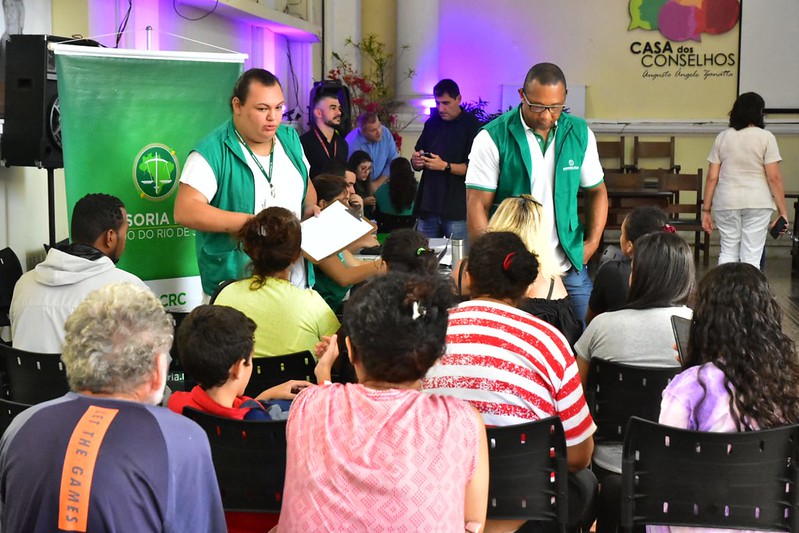 Receita Federal leva serviços de CPF para ação social que ampara vítimas das chuvas em Petrópolis/RJ