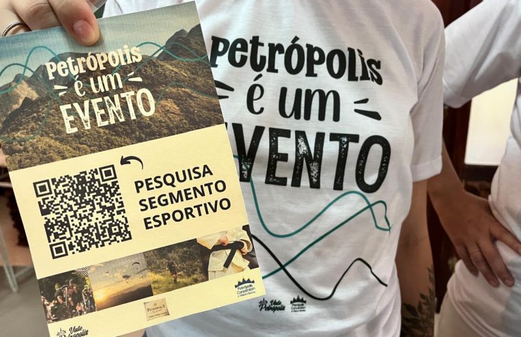 “Petrópolis é um evento”, campanha do Petrópolis Convention inicia com ação para o esporte