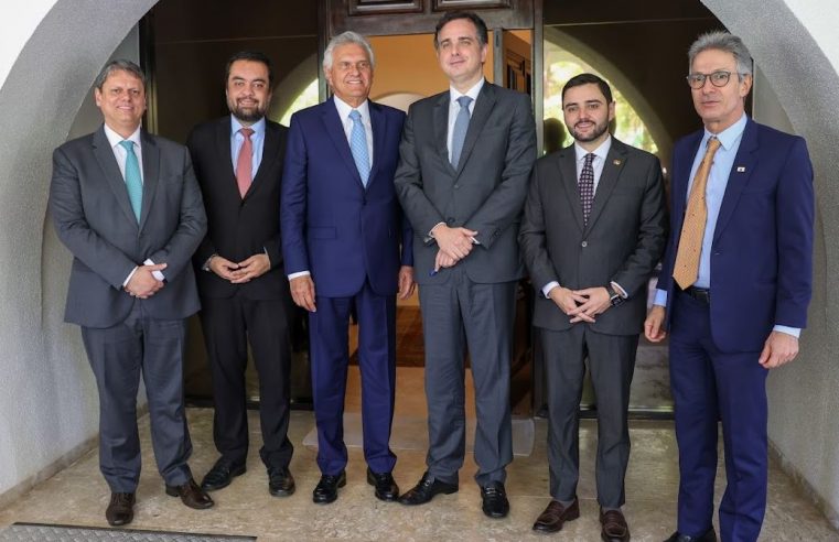 Cláudio Castro se reúne com Rodrigo Pacheco para tratar de renegociação das dívidas dos Estados com a União