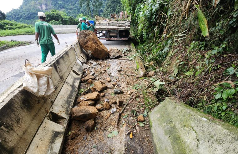 Concer dá continuidade às intervenções emergenciais na Serra