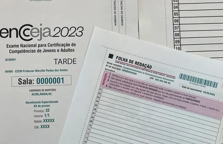 Prazo para justificar ausência no Encceja termina nesta sexta-feira