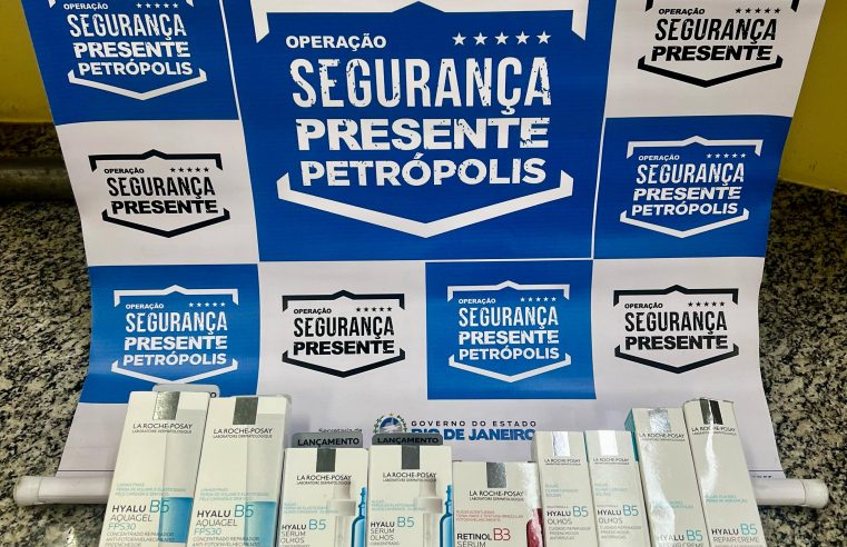 Segurança Presente prende mulher por furtar mais de R$ 2 mil em dermocosméticos