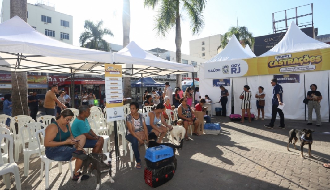 Castramóvel do RJPET atende em Campo Grande, Guadalupe, Nova Iguaçu e Cachoeiras de Macacu