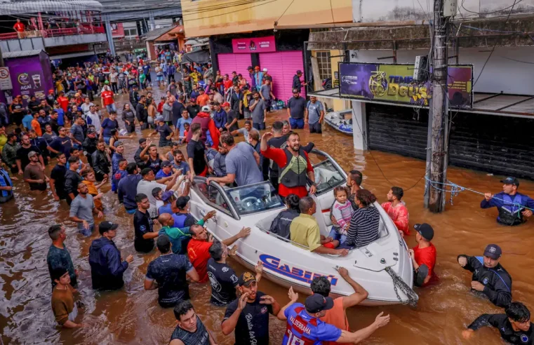 Chuvas afetam 781 mil pessoas no RS; mortes sobem para 75