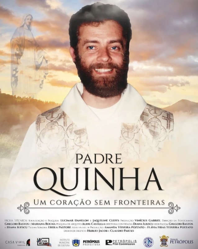 Cineclube Raul Lopes exibe premiado documentário sobre o Padre Quinha na escola que leva seu nome