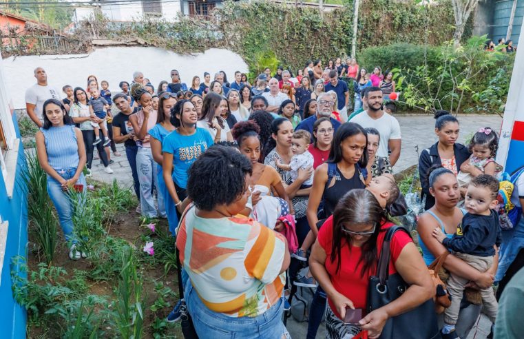 Prefeito Vinicius Claussen inaugura nova sede da Creche Municipal Elza Corradini
