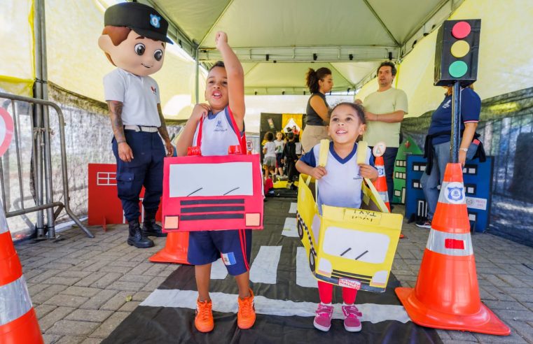 Maio Amarelo: Prefeitura de Teresópolis inicia atividades de educação no trânsito com alunos das escolas municipais