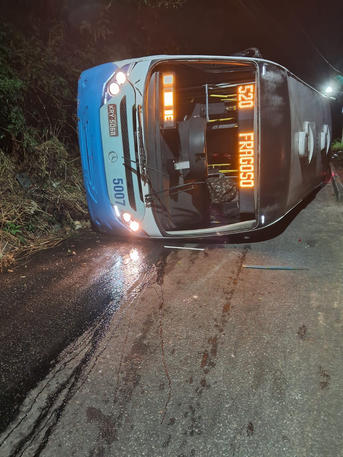 Transporte público continua colocando população em risco