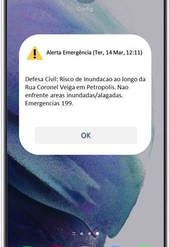 Projeto permitirá que alerta emergencial alcance massas