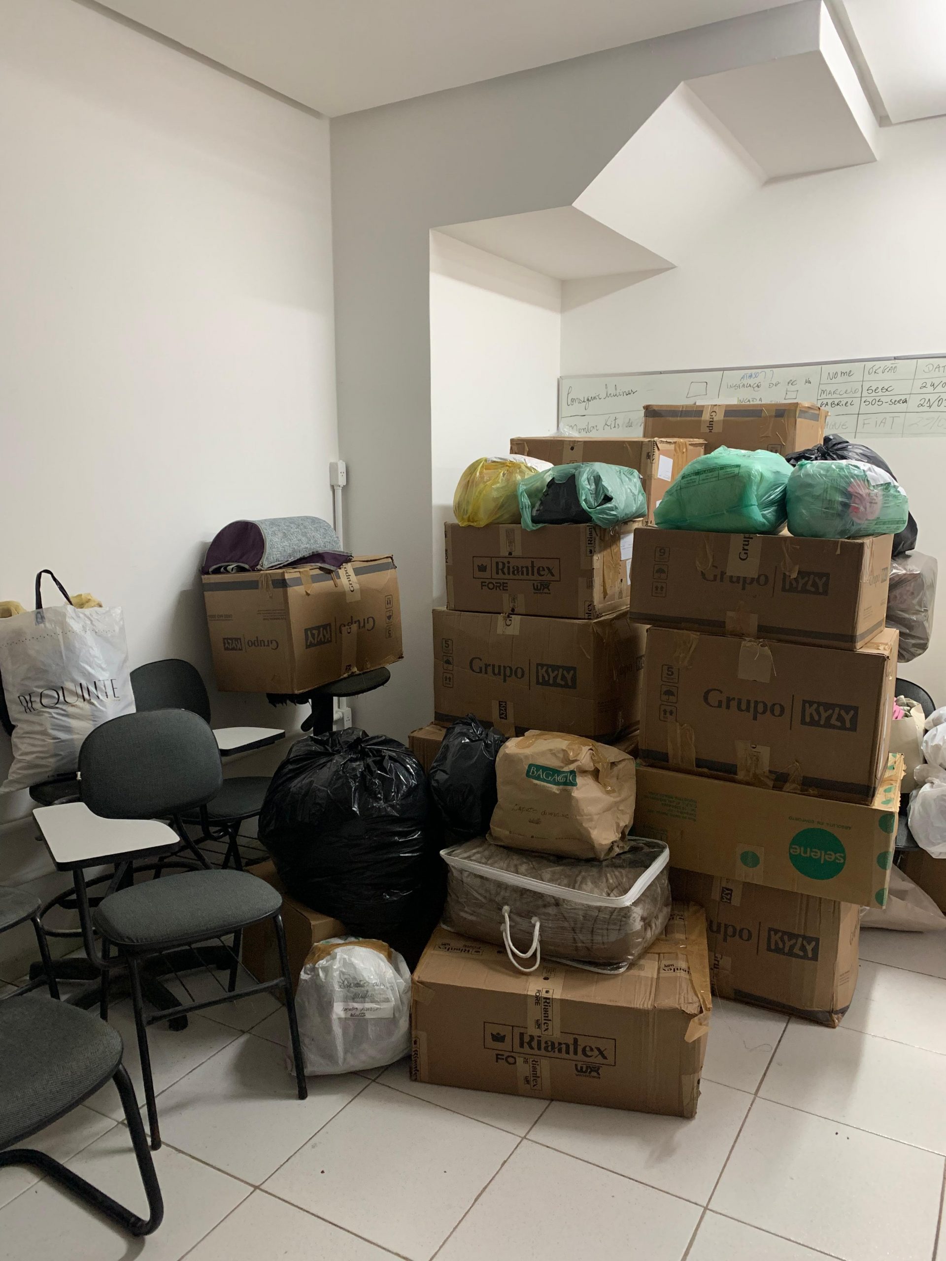 Doações arrecadadas pela ARTE são enviadas para o Rio Grande do Sul