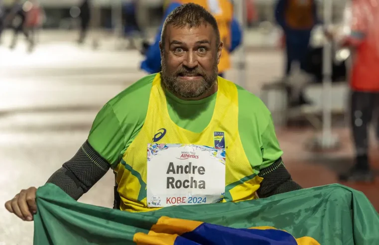 Brasil tem domingo dourado no Mundial de atletismo paralímpico