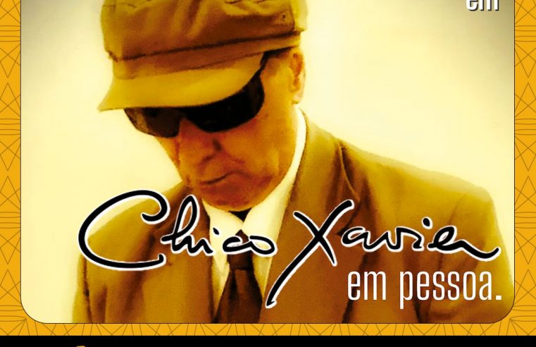 “CHICO XAVIER em pessoa” – Com o ator Renato Prieto (O “André Luiz” do filme NOSSO LAR )