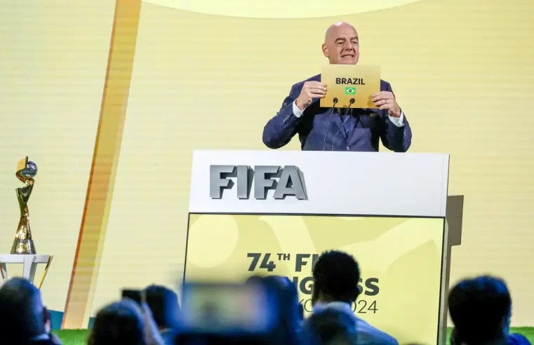 Brasil vai sediar Copa do Mundo Feminina de futebol em 2027