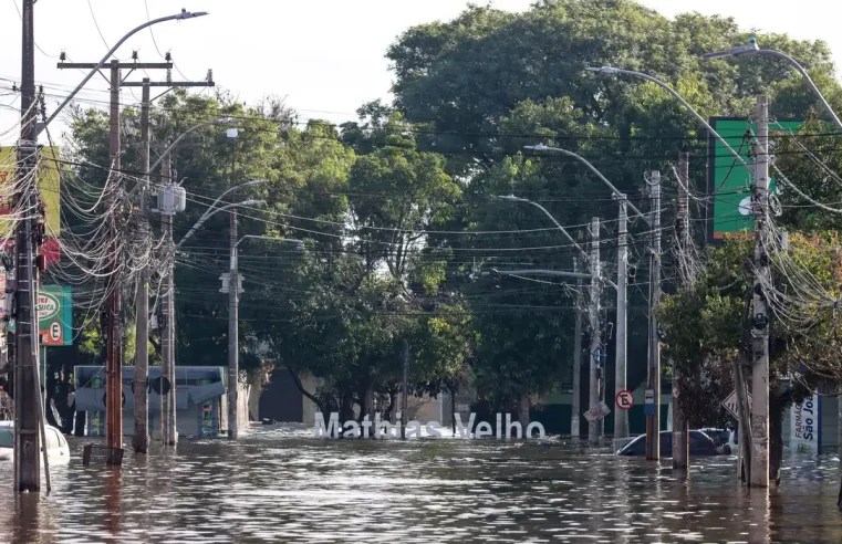 Defesa Civil alerta para volumes altos de chuva no RS