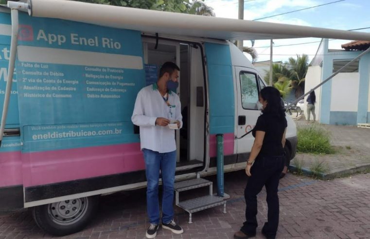 ENEL oferece atendimento móvel a clientes de sete cidades nas próximas semanas