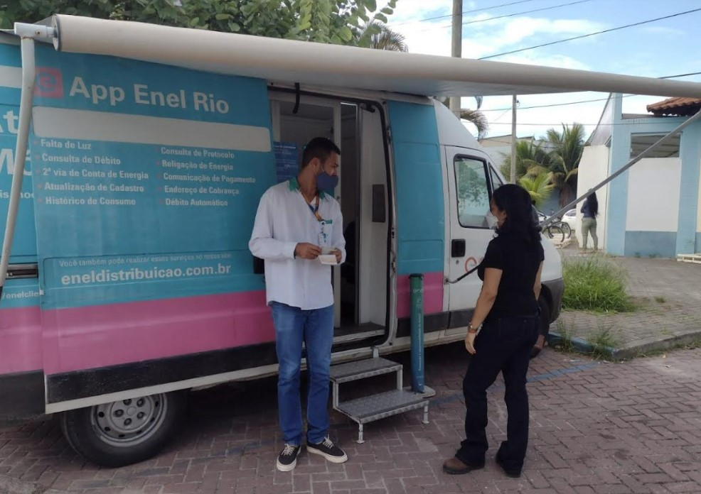ENEL oferece atendimento móvel a clientes de sete cidades nas próximas semanas