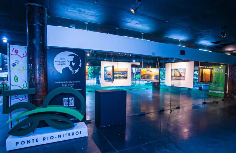 50 anos da Ponte Rio-Niterói é celebrado em mostra fotográfica no Centro Cultural Paschoal Carlos Magno