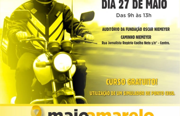 Ação educativa para condutores de motocicletas e motoristas profissionais em Niterói