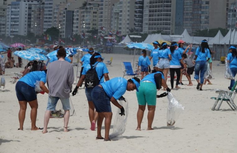 No Dia Mundial da Reciclagem, empresas se unem em mutirão de limpeza no Rio de Janeiro