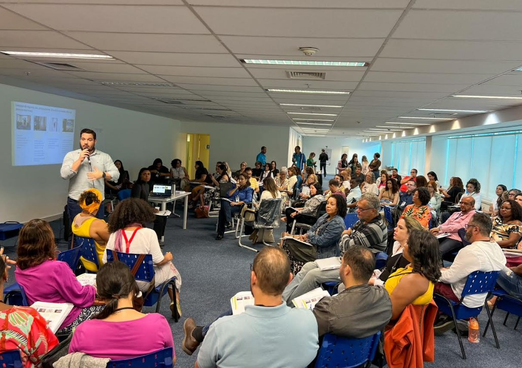 Secretaria realiza curso de formação de segurança para professores da rede estadual de educação