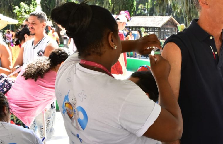 Mais de 440 doses de vacina contra influenza aplicadas durante feriado do Dia do Trabalhador