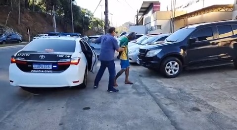 Homem é preso por furto qualificado em Três Rios: prisão foi realizada por policiais de Itaipava