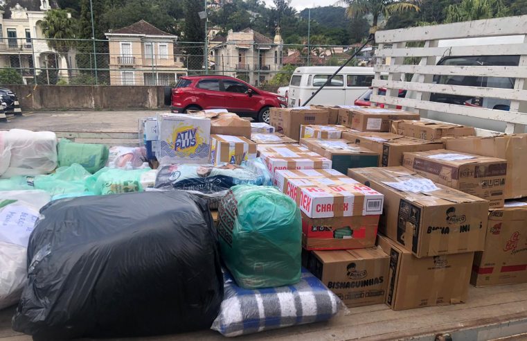 Ação conjunta de 10 entidades arrecada mais de 27 toneladas de doações ao Rio Grande do Sul