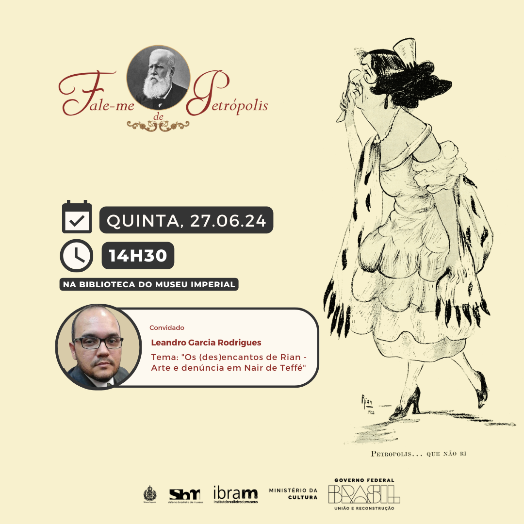 Museu Imperial | “Fale-me de Petrópolis” abordará a artista Nair de Teffé