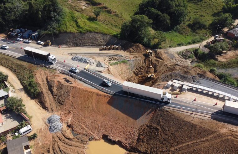 BR-393, em Barra do Piraí, será totalmente interditada na terça-feira para reparos finais