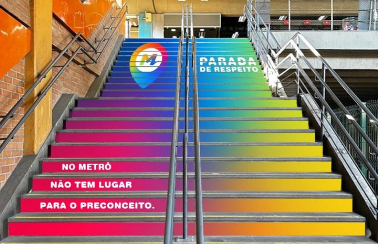 MetrôRio lança campanha ‘Parada de respeito, no metrô não tem lugar para o preconceito’ para celebrar o Dia do Orgulho LGBTI+ 