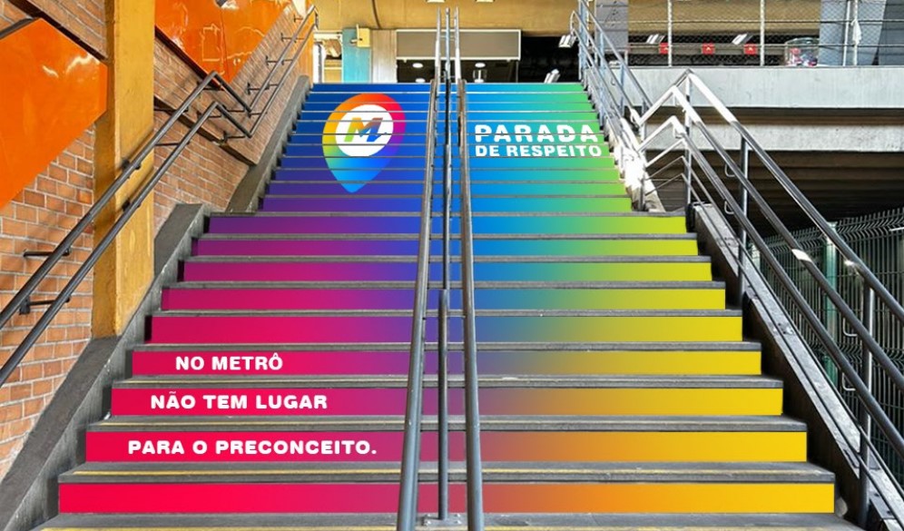 MetrôRio lança campanha ‘Parada de respeito, no metrô não tem lugar para o preconceito’ para celebrar o Dia do Orgulho LGBTI+