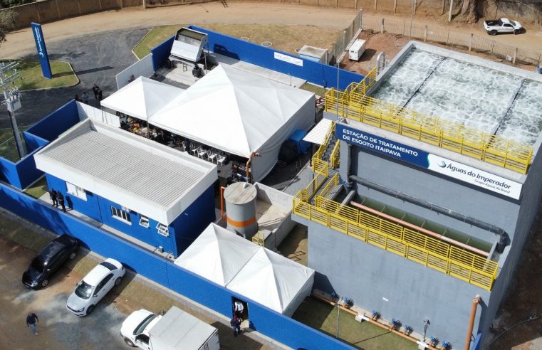 Águas do Imperador inaugura Estação de Tratamento de Esgoto Itaipava