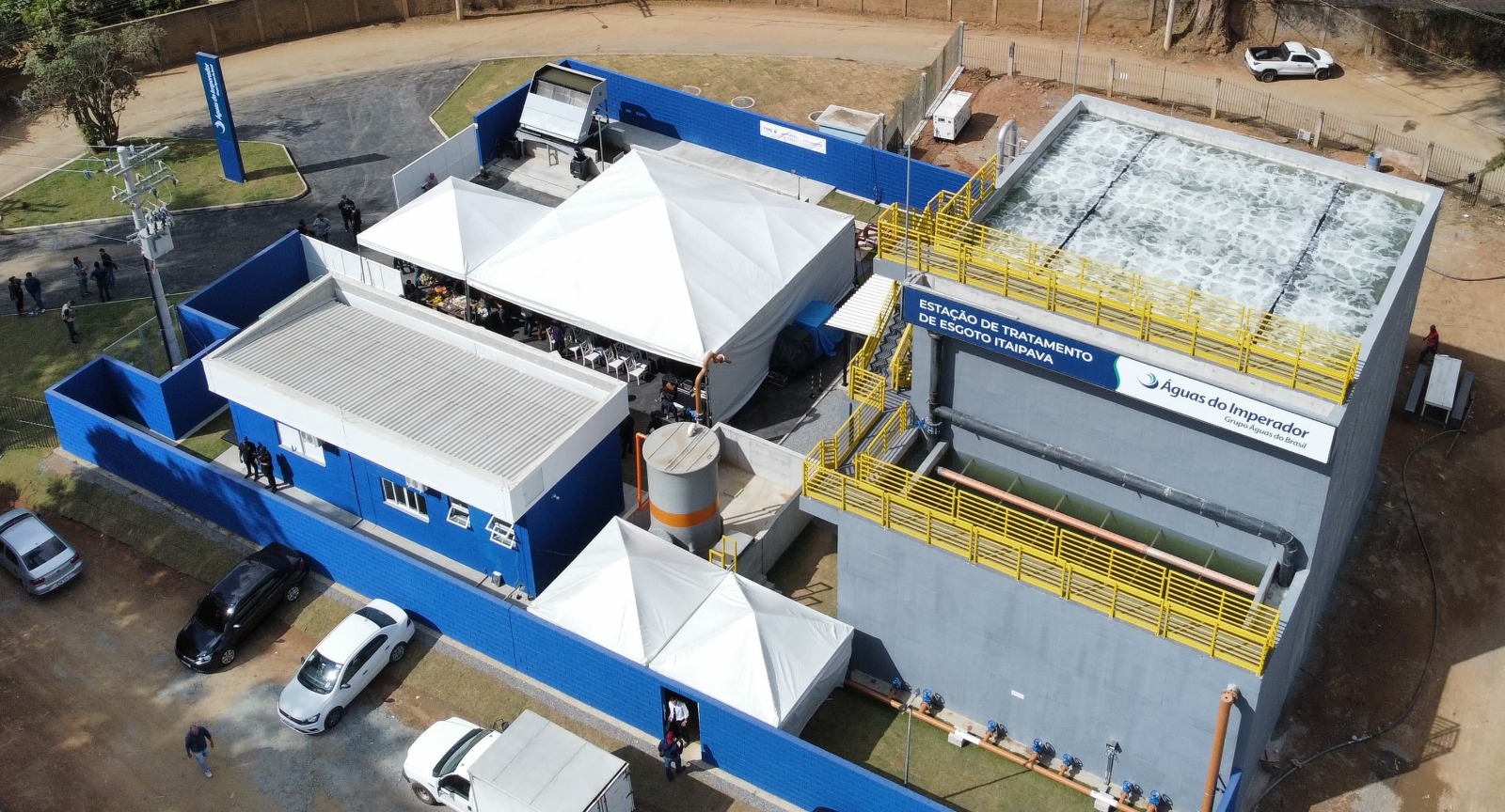 Águas do Imperador inaugura Estação de Tratamento de Esgoto Itaipava