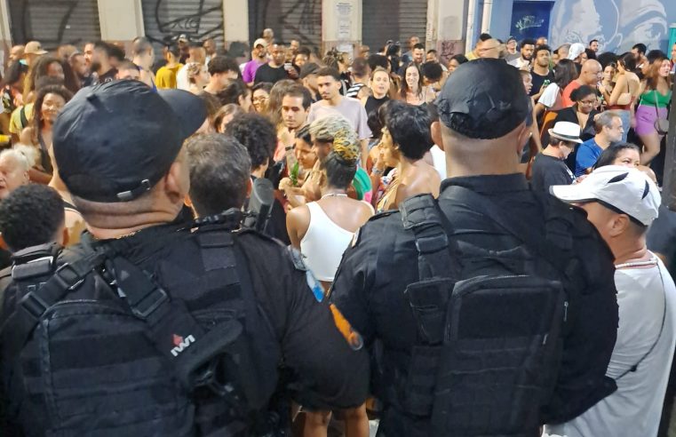 Centro do Rio de Janeiro recebe ação integrada de segurança pública