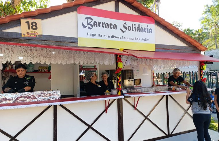 Bauernfest solidária: lucros de barracas vão para instituições de crianças e adolescentes
