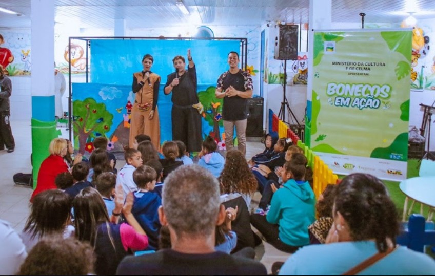 “Bonecos em ação” realiza oficinas de teatro sobre a preservação do meio ambiente em Petrópolis