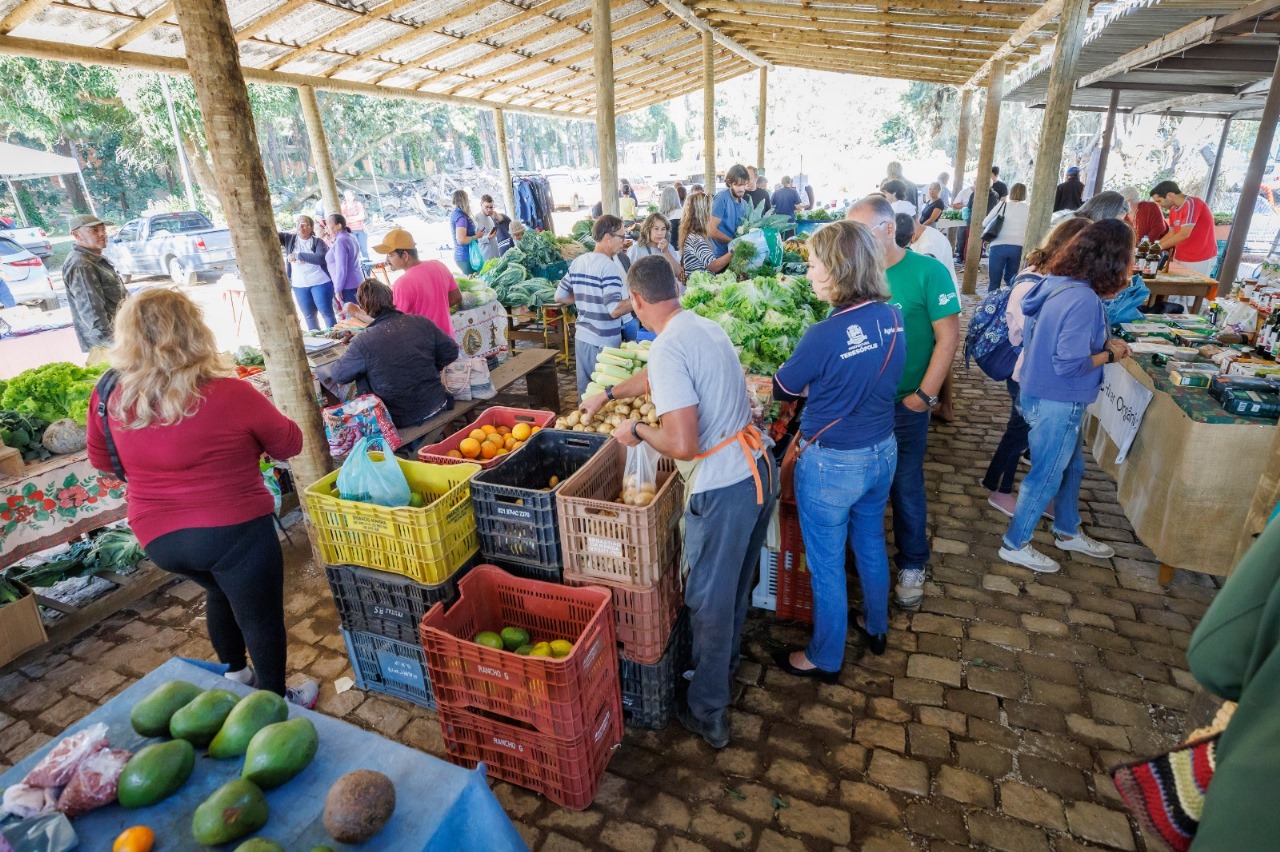 Feira Agroecológica de Teresópolis em novo espaço