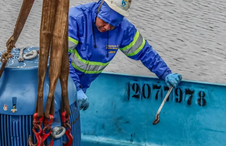 Porto Alegre tem 65% das estações de bombeamento de água funcionando