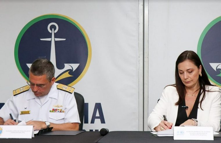 Secretaria de Educação e Centro de Educação Física da Marinha firmam parceria para estimular o esporte no contraturno escolar