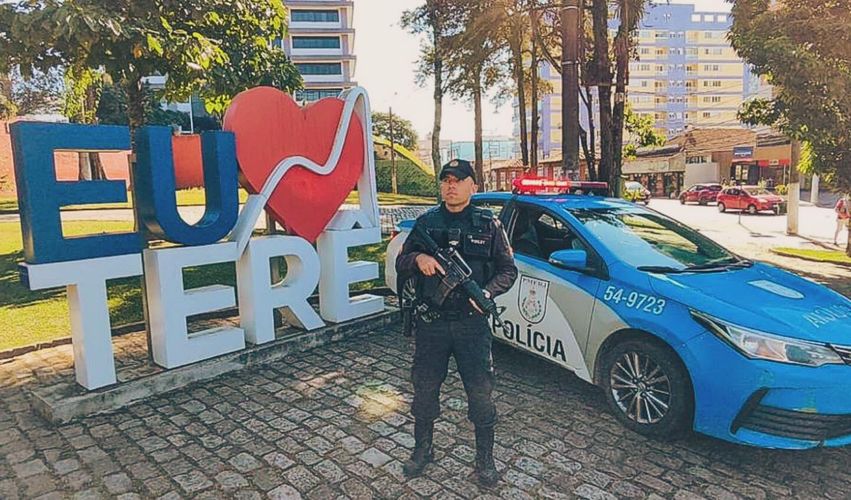 30º BPM de Teresópolis abre ao público treino de jiu-jitsu 