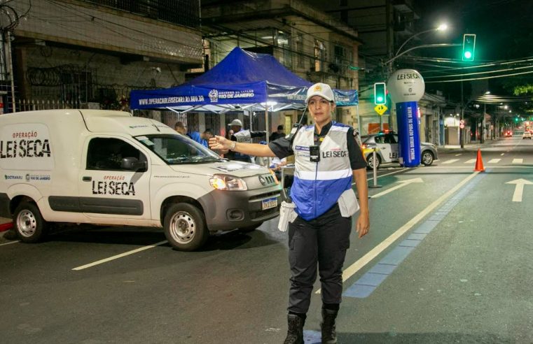 Lei Seca registrou 381 casos de alcoolemia durante o fim de semana