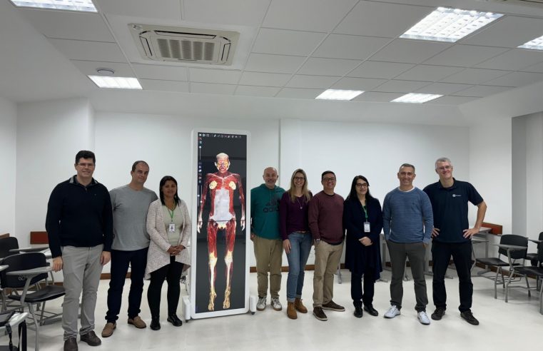 Inovação: mesa anatômica 3D com réplicas em tamanho real é adquirida pela UNIFASE/FMP