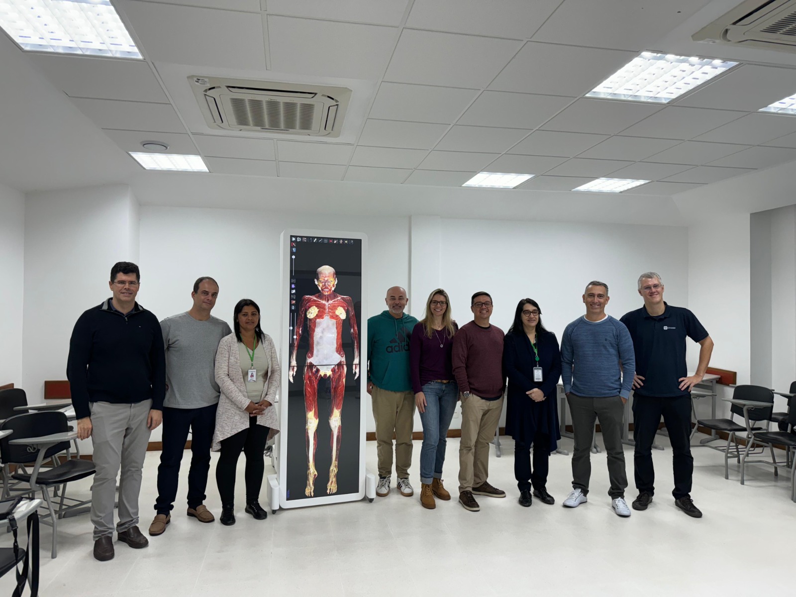 Inovação: mesa anatômica 3D com réplicas em tamanho real é adquirida pela UNIFASE/FMP